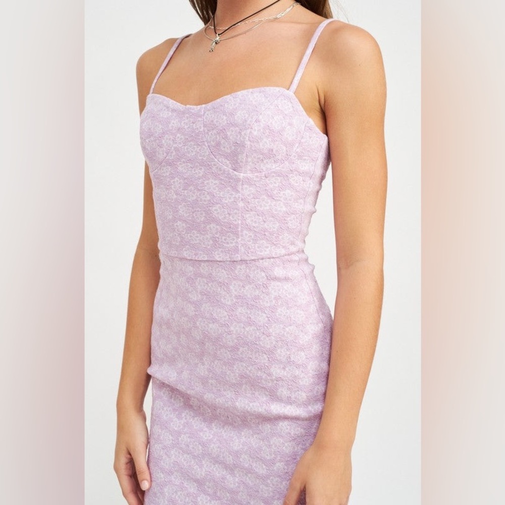 Emory Park
FLORAL SPAGHETTI STRAP MINI DRESS